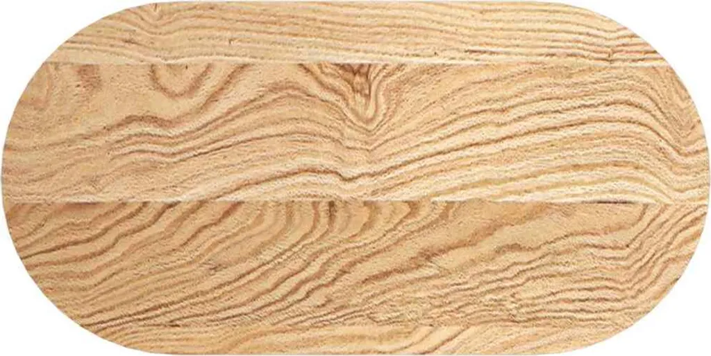 SYFAX™ Piano per Tavolo 80x40x4 cm in Rovere Massello Ovale