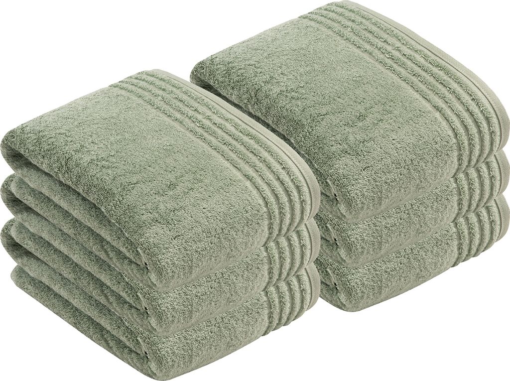 6er Pack Badetuch Vienna Style Supersoft von der Marke Vossen 100 x 150 cm