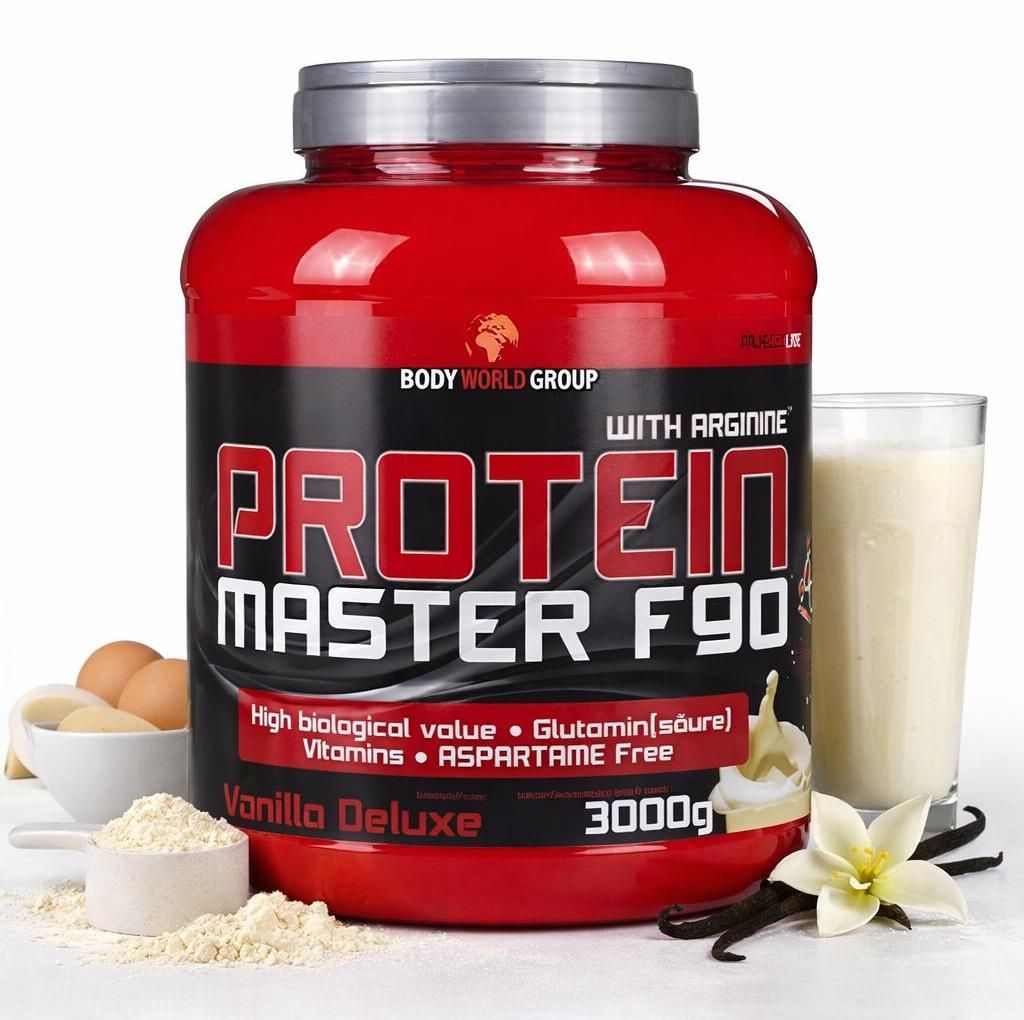 BWG Muscle Line Protein Master F90 - ab 3000g verschiedene Geschmäcker - Cookies&Cream