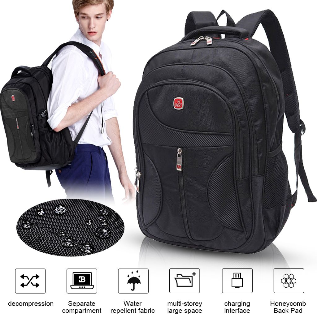 30L Rucksack Handgepäck Herren Schulrucksack Reisen Tasche Produktbild 4