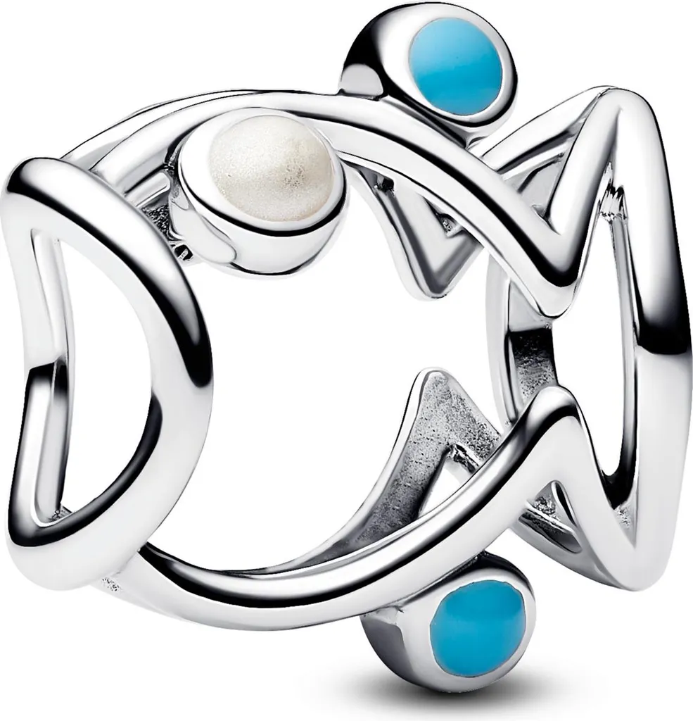 Charm Poisson Pandora 793819C01 Argent Ajouré Finition Brillante