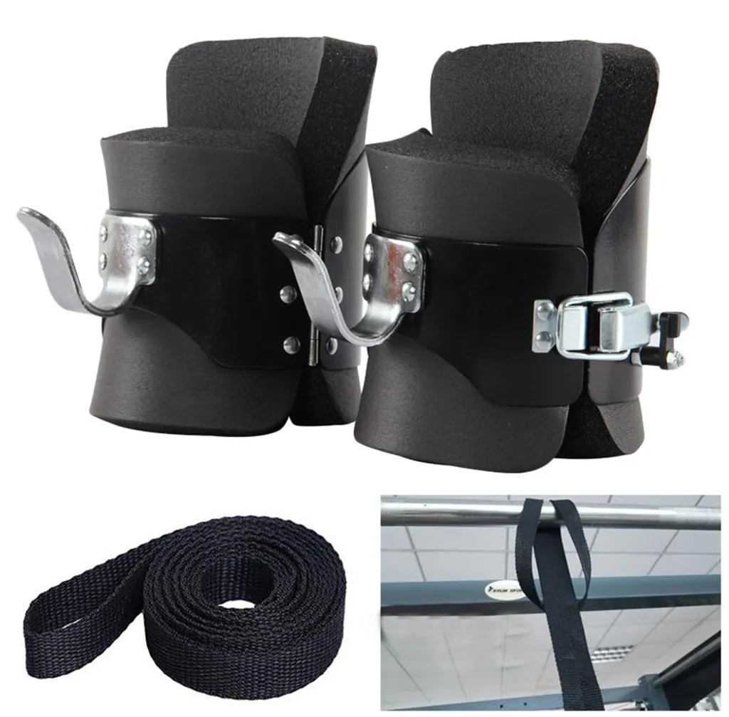 Bottes d'inversion rembourrées en mousse avec fermetures de sécurité inox
