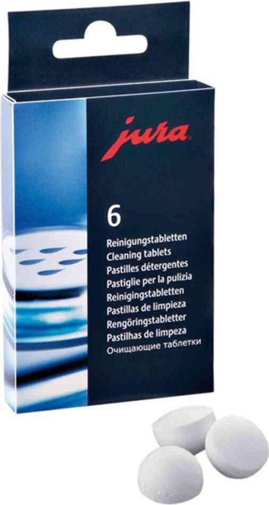 Jura 2-Phasen-Reinigungstabletten Blister à 6 Tabletten