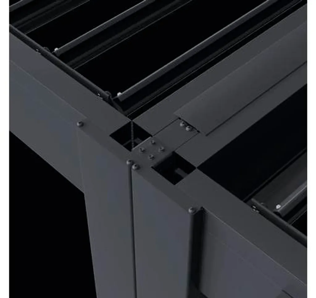Connecteur de poutre pour pergola 3m - Accessoire de fixation robuste