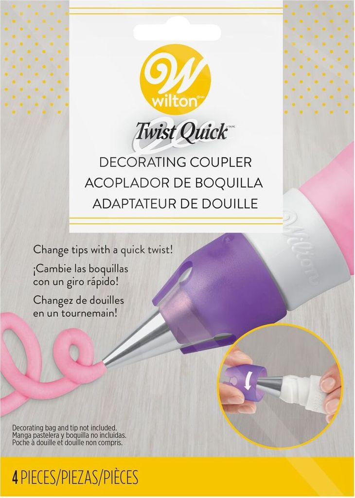 Wilton Spritztüllen-Kupplung Groß - Für Große Dekorationsspitzen