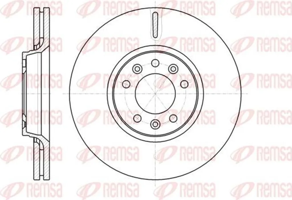 Disque de frein anti-vibration pour corriger le freinage de C5