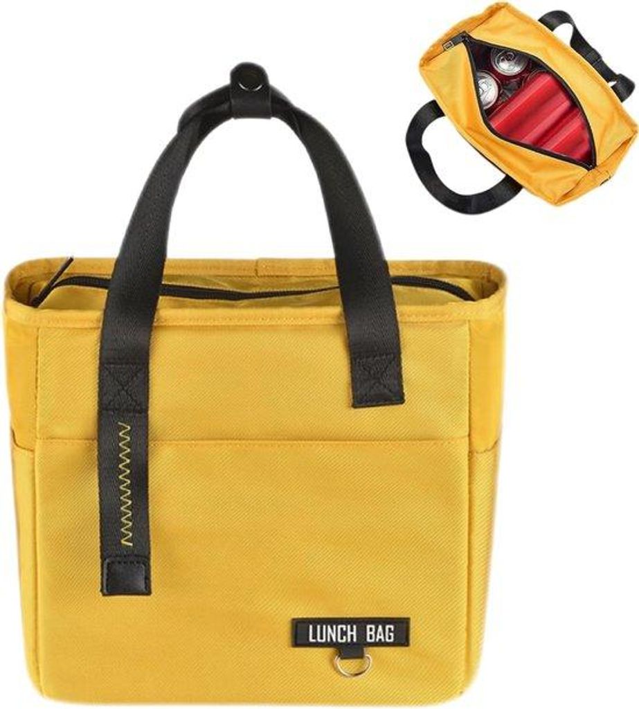 Kühlbox für Lebensmittel - 8 Liter - wasserdicht - gelb