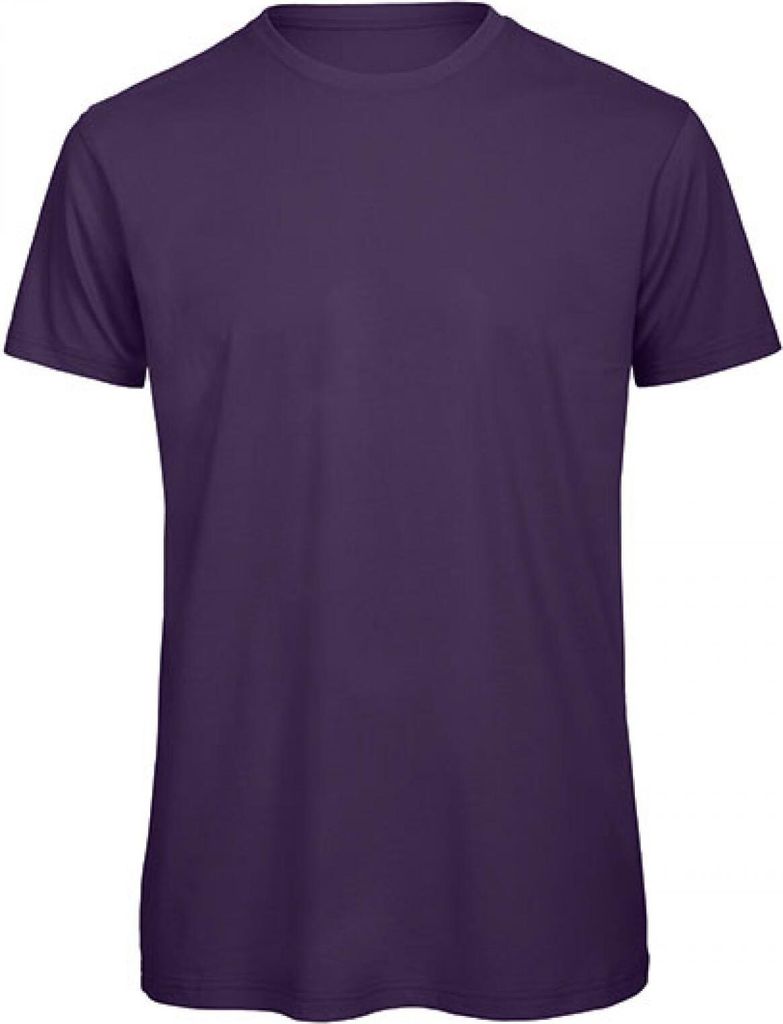 B&C TM042 | Herren T-Shirt / 100% Organic Baumwolle - Farbe: Urban Purple - Größe: L