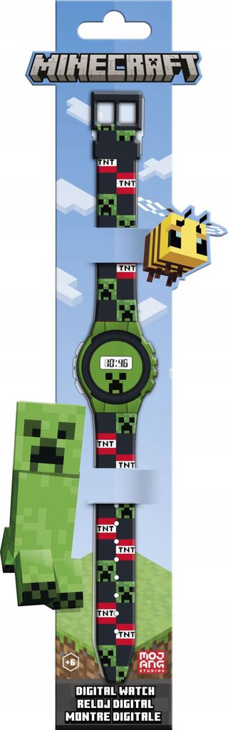 Digitálne hodinky Minecraft KE02 ECO MIN4223 Obrázok produktu 