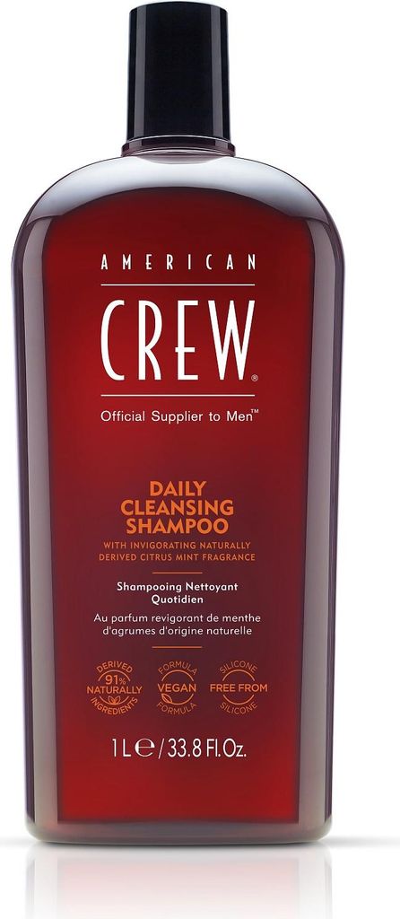American Crew Daily Cleansing Shampoo 1000 ml Image du produit 