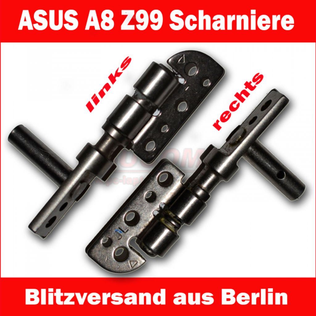 Für Asus A8 Z99 A8J A8S A8F A8JS A8JM A8TC Z99J Z99JS Z99H Scharniere Hinges L&R