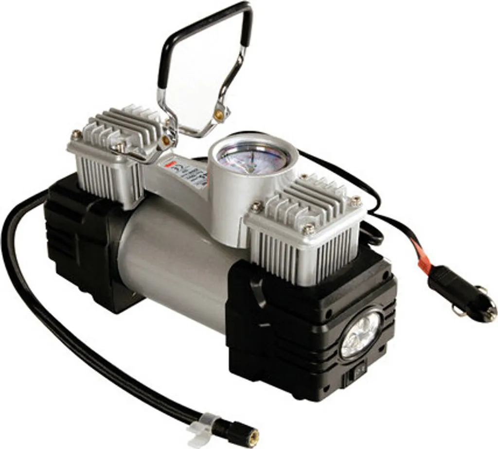 Mini compresseur d'air bicylindre 12V Lampa Twin Air pour gonflage