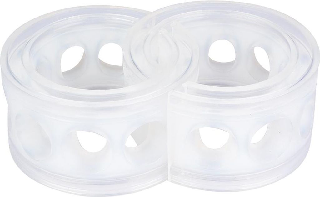 2pc Transparent Car Stoßdämpfer -Halterung TPE Feder Puffer Power Pushion Typ C C.
