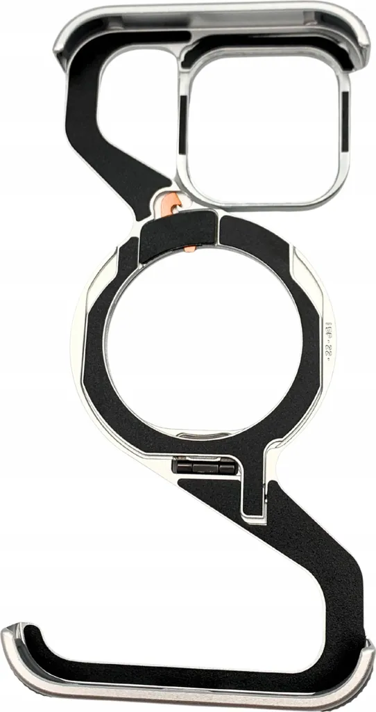 Coque iPhone 16 Pro blindée MagSafe avec support titane robuste - 11