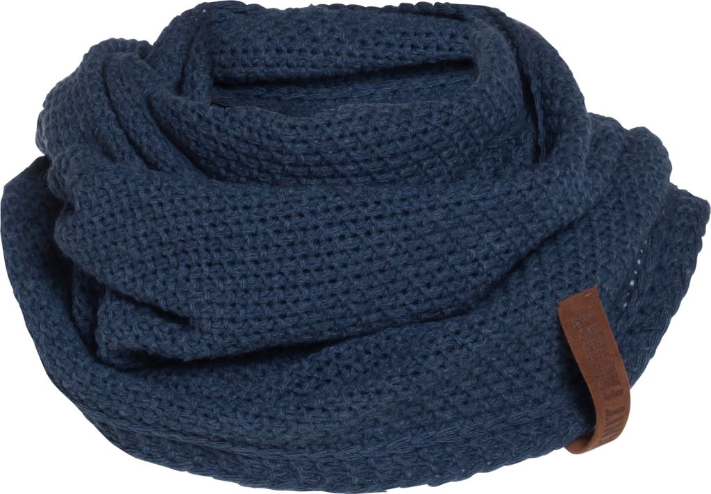 Knit Factory Coco Loop Schal - Jeans