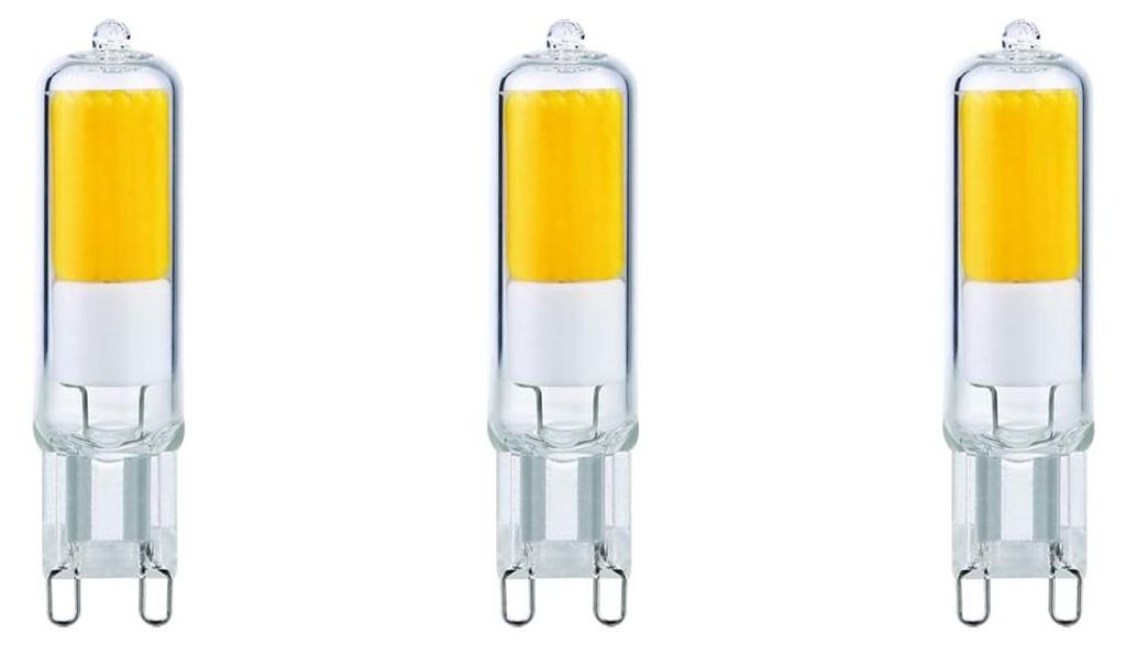 SPL G9 LED Röhrenlampe 2,2W 250lm 2700K Warmweiß 3 Stück