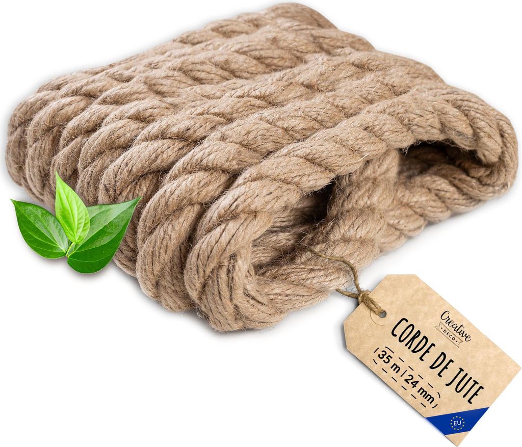 Creative Deco 35m Corde de Jute Epaisseur 24mm Image du produit 