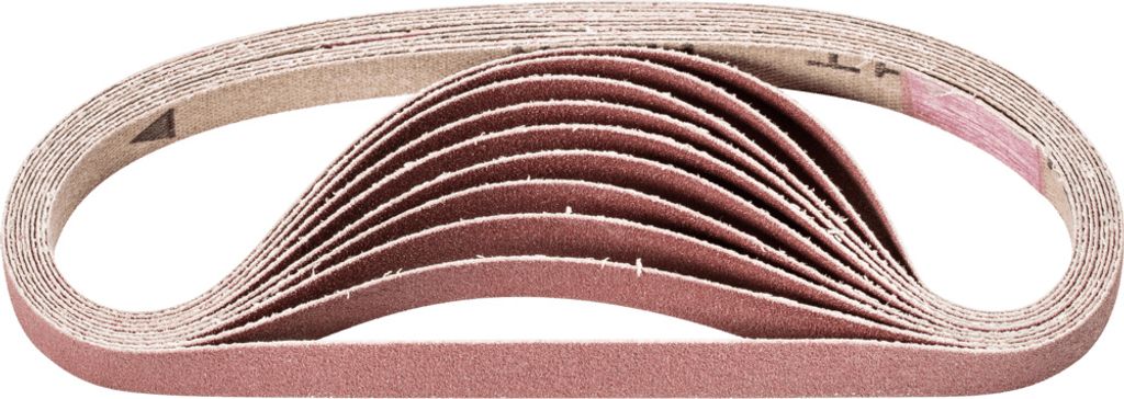 PFERD TOOLS Korund Schleifband BA 10x330mm A180 für universelle Anwendung mit Bandschleifer (100)