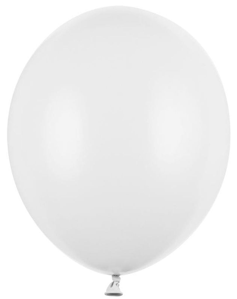 Strong Balloons 27cm, Pastel Pure White (1 Packung / 50 Produktbild 