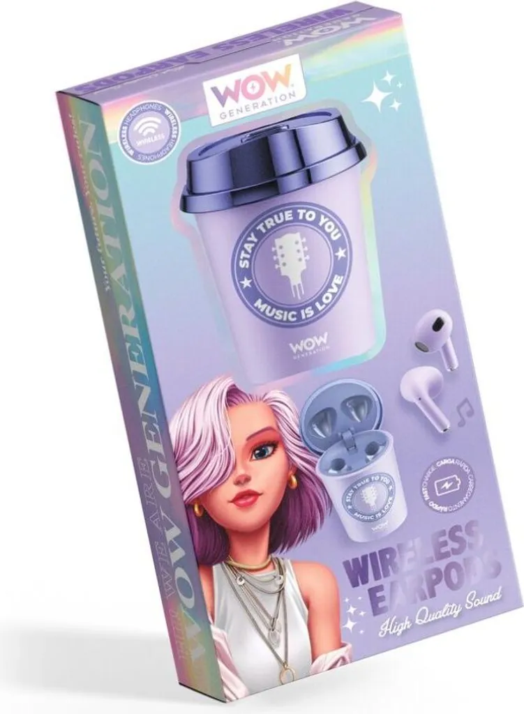 Casque Bluetooth pour Tablette et Smartphone WOW Generation Filles