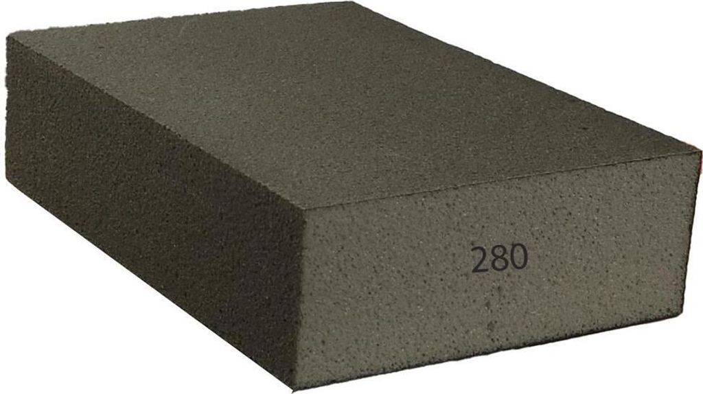 10er Pack Schleifschwamm ultra fein Korn 280 Produktbild 