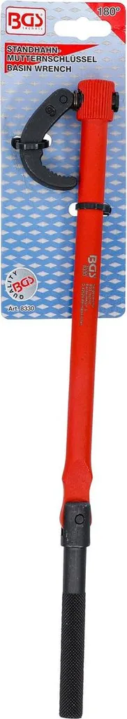 Clé à écrou BGS 8330 pour débloquer les fixations de robinet grippées