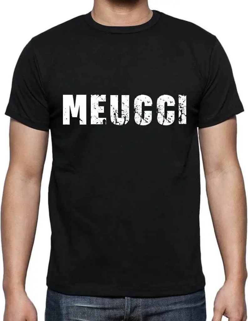 Herren Grafik T-Shirt Meucci Öko-Verantwortlich Vintage Jahrgang Kurzarm Lustige Druck Geburtstag Geschenk Mann