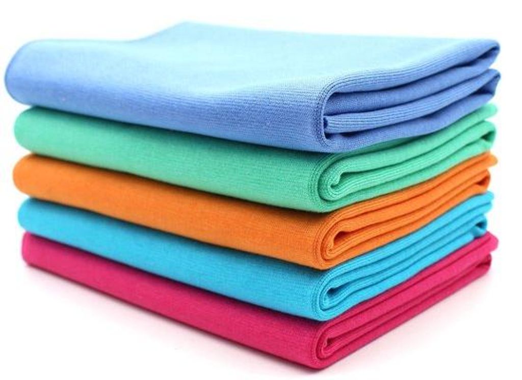 5er Set Buisvormige Stoffen 0,25m Länge 95% Baumwolle 5% Elasthan Auswahltrikot (Farbe 3, 5er Pack)