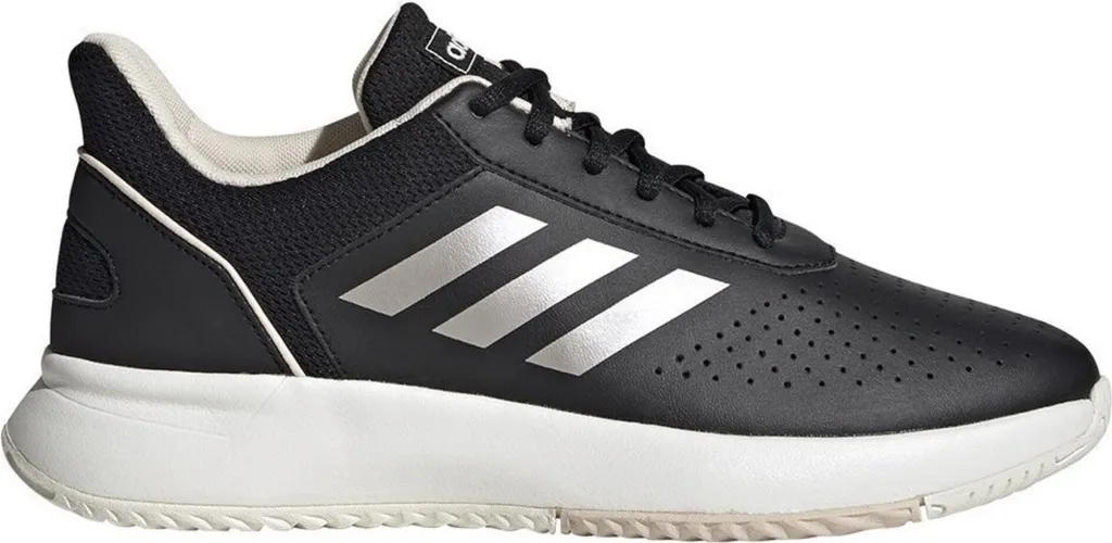 Basket Adidas Courtsmash EG4204 Noir pour Femme en 38 2/3 Semelle Grip