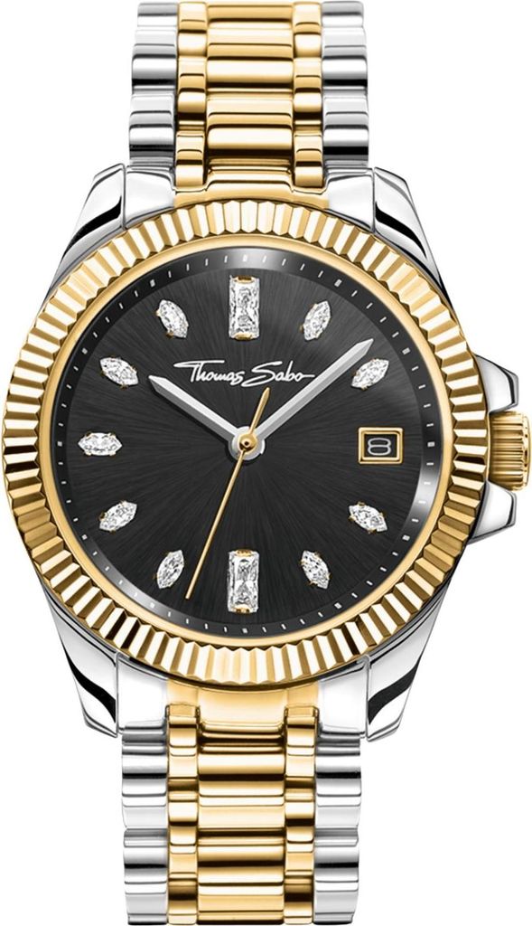 THOMAS SABO Damenuhr Divine Bicolor WA0370-291-203 Produktbild 