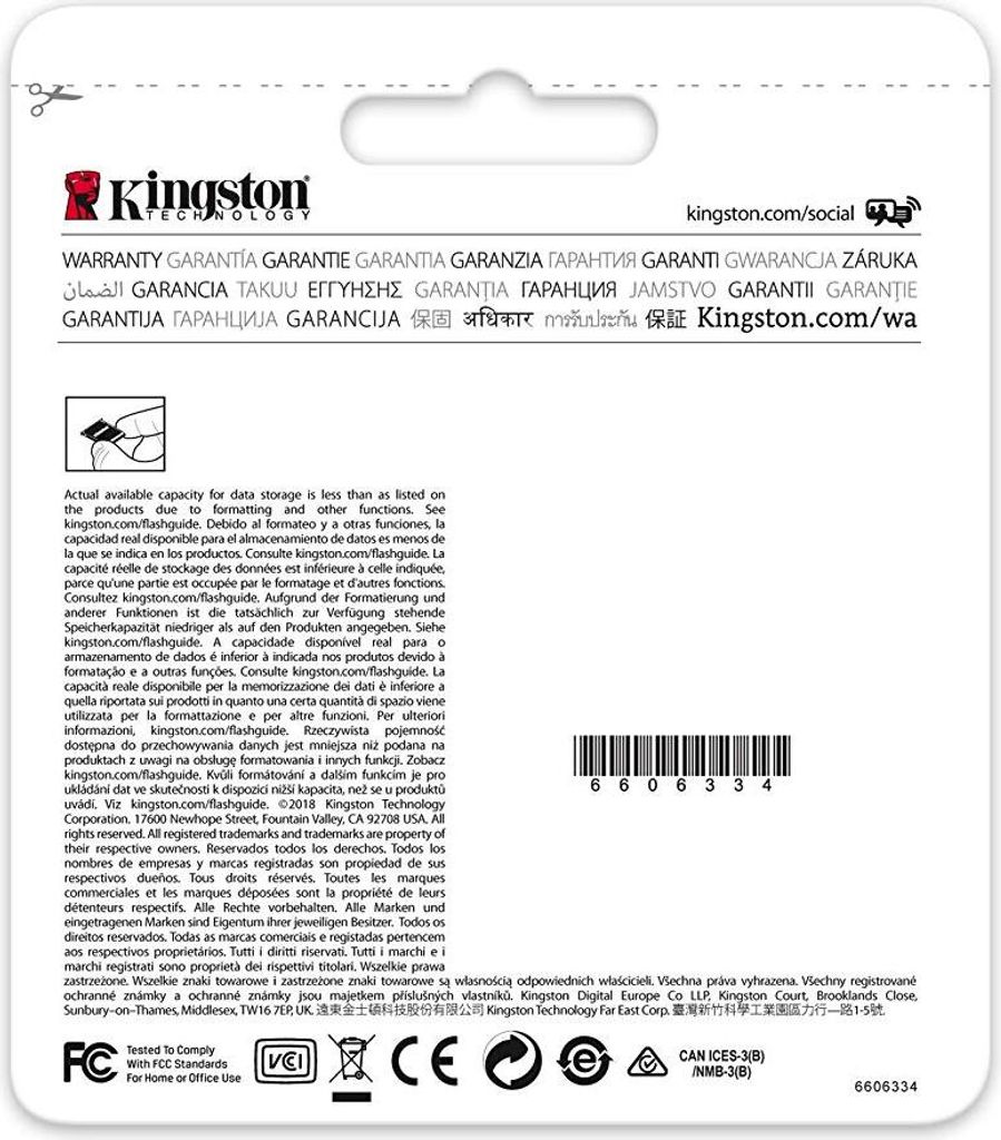 Kingston SDXC Canvas Select Plus C10 UHS-I U3 V30, 128GB Produktbild 4