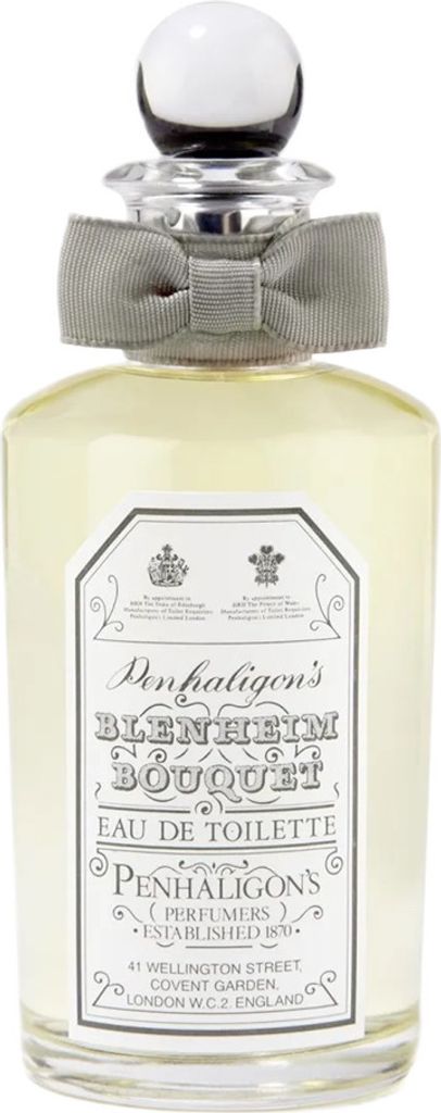 A bottle of Penhaligon's Blenheim Bouquet Eau De Toilette.