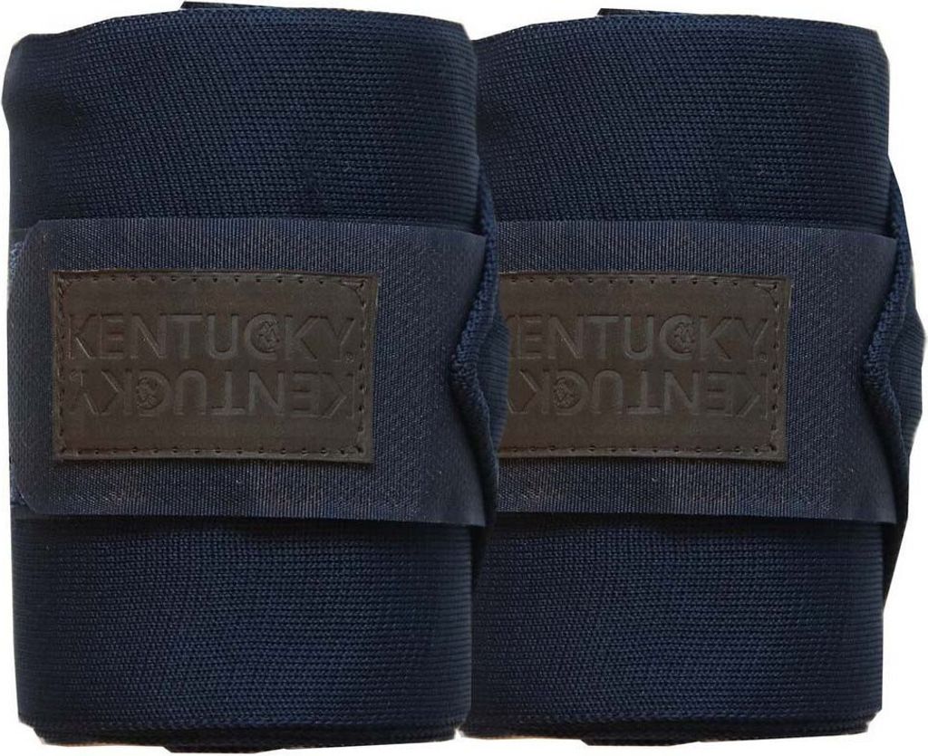 Kentucky Horsewear Schmutzabweisende Arbeits-Bandagen Repellent im 2er Set Navy