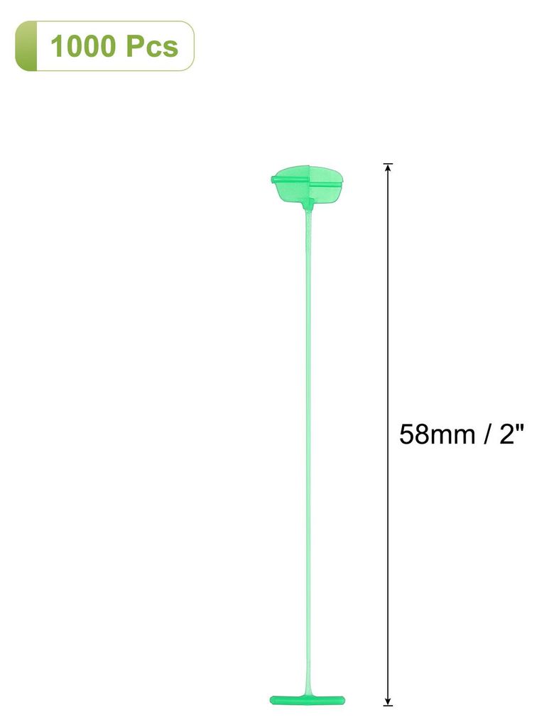 1000 Stš¹ck Heftf?den fš¹r Etikettierpistole Standard, 50mm Tag Pins aus Kunststoff fš¹r Karton Etiketten mit Loch, Etikettierung von Kleidun...