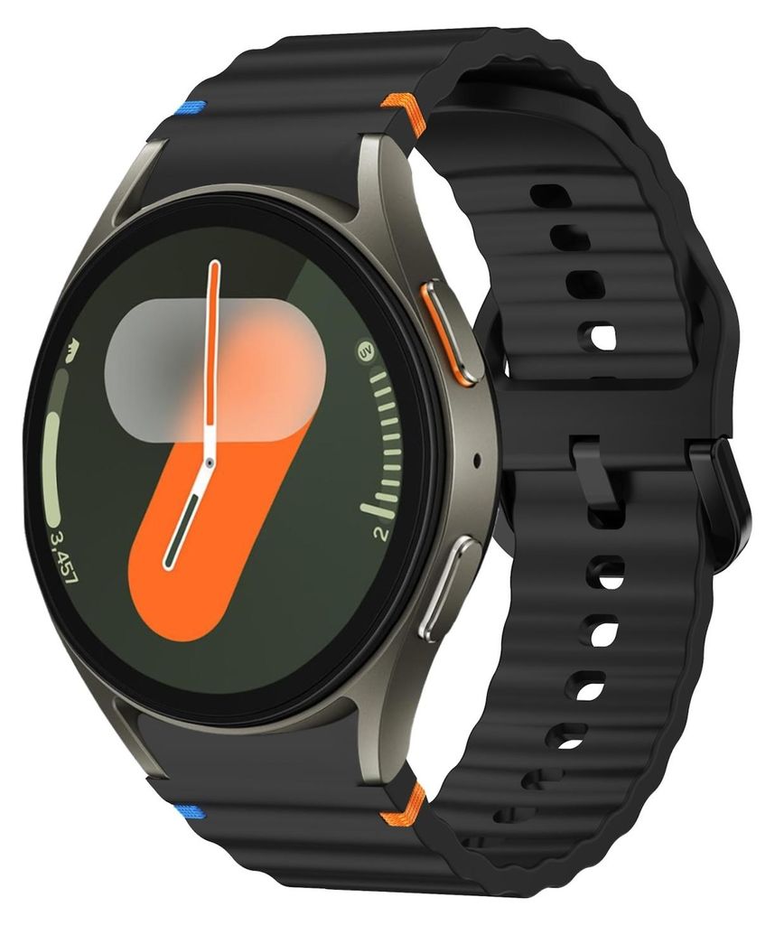 Pro Samsung Galaxy Watch 7 44 / 40 mm Silikonový náhradní Obrázek produktu 
