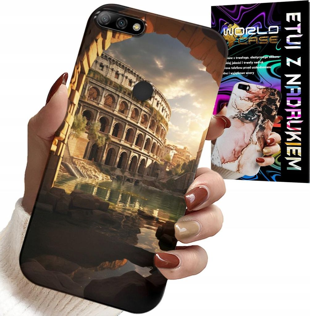 Fall Für Huawei Y7 2018 - Romeo Kolosseum Römer Antike