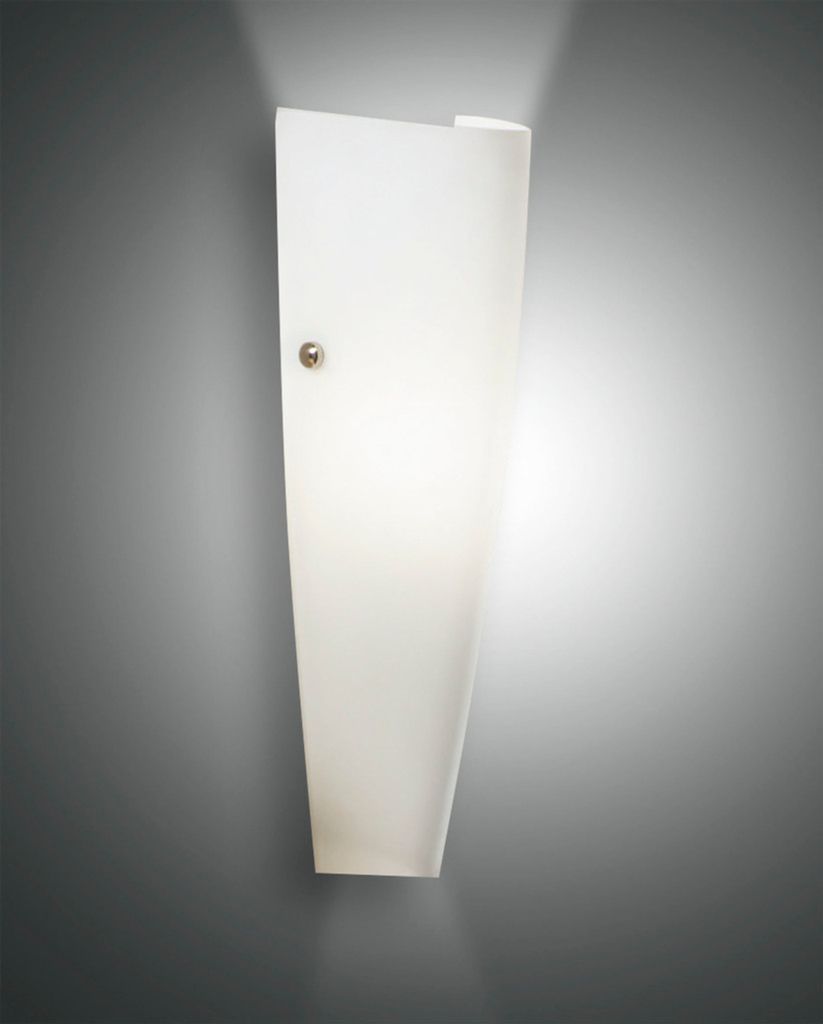 Fabas Luce Wandleuchte Dedalo E27 360x105mm Weiß Produktbild 