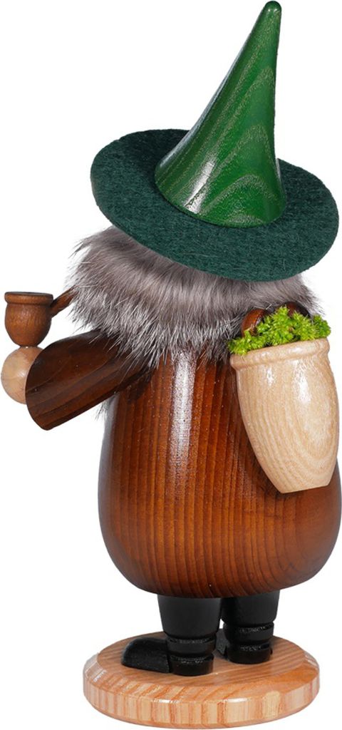 Räuchermännchen Waldwichtel 20 cm, Typ:Pilzsammler braun Produktbild 5