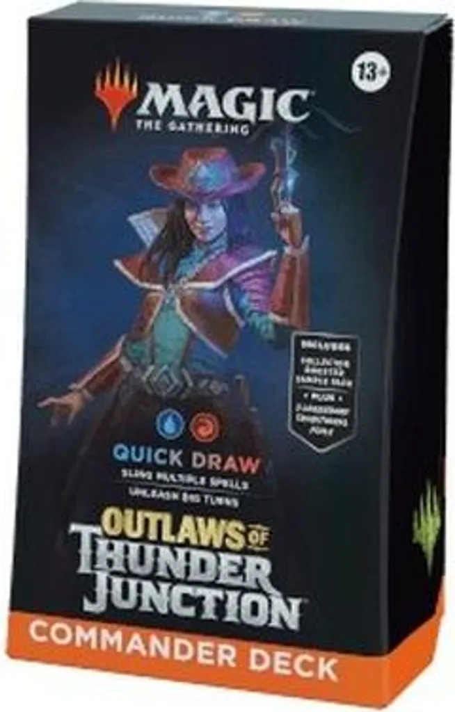 Magic The Gathering Deck Commander Quick Draw Outlaws of Thunder Junction