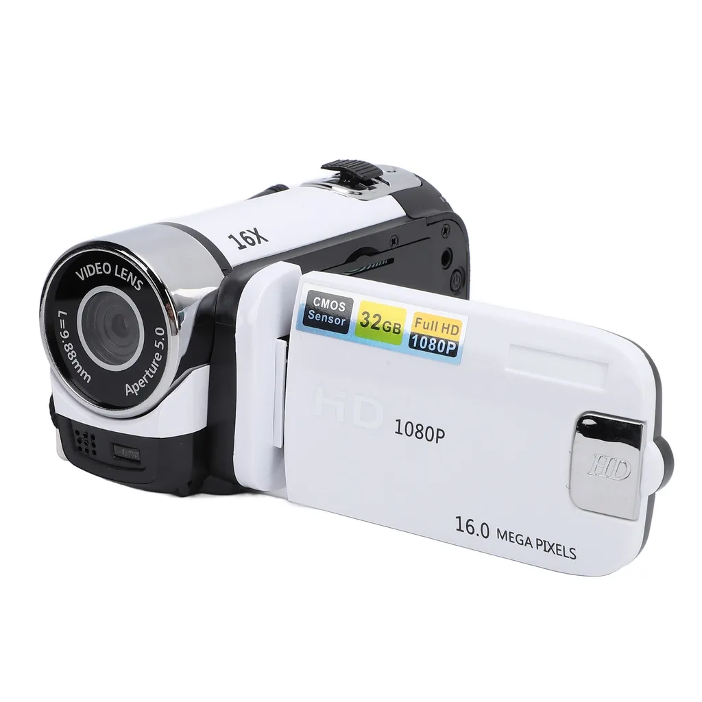 Caméra 1080P anti-shake pour filmer sans flou avec écran LCD 2,4 pouces