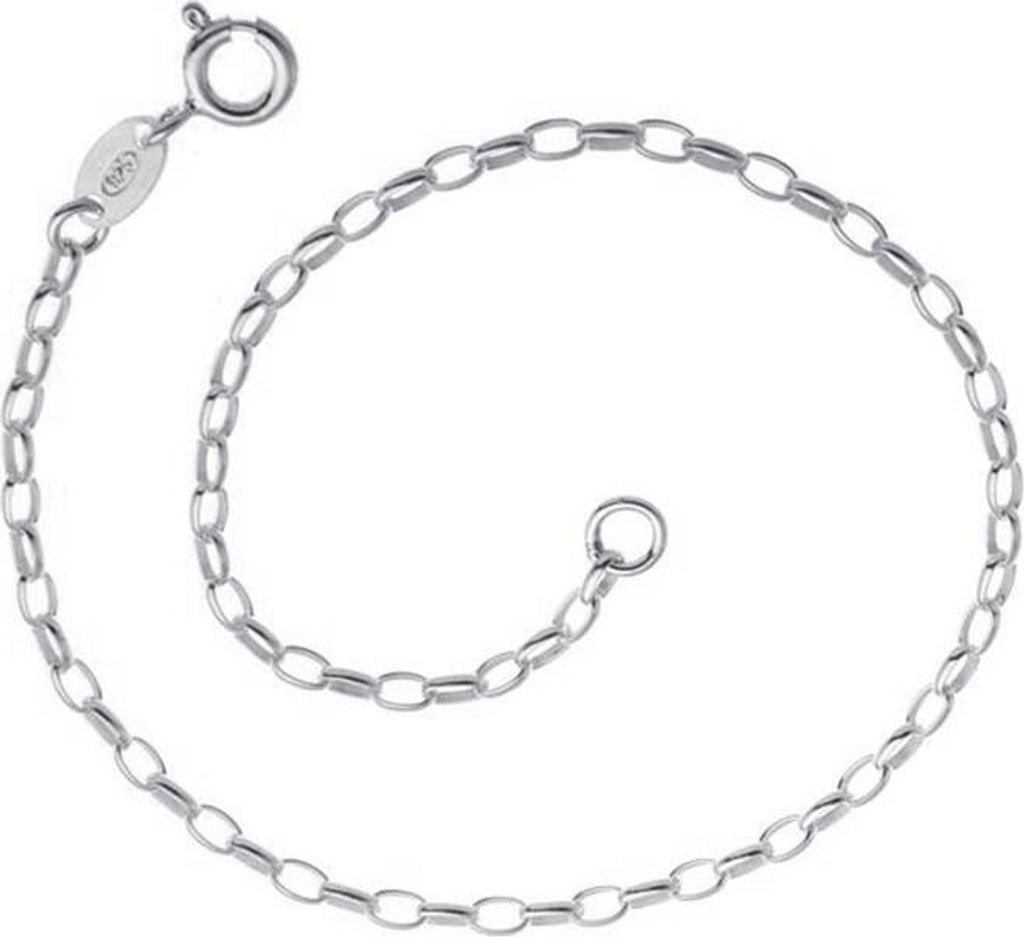 SILBERKETTEN STORE Erbskette Armband 2,3mm - 925 Silber, Länge wählbar von 16-25cm - 25cm