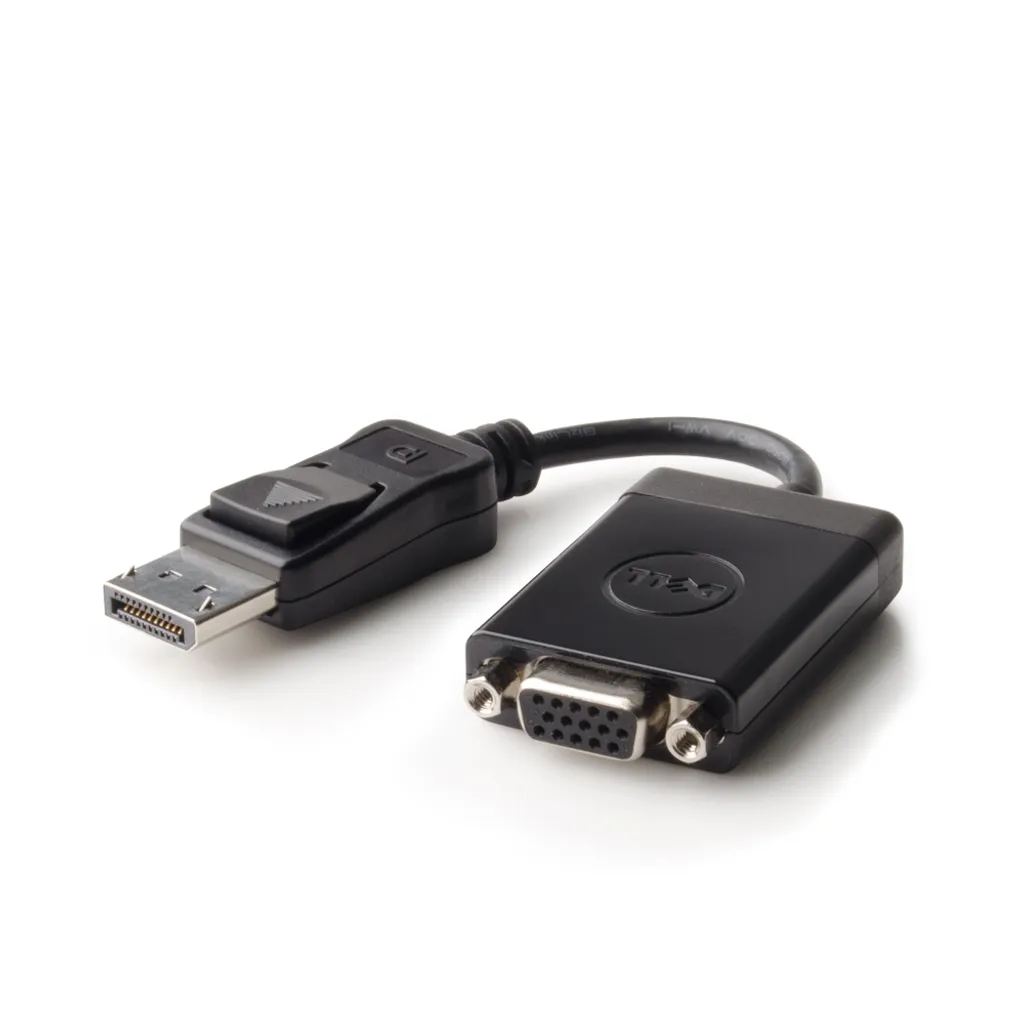 Cavo Adattatore Dell DisplayPort VGA Nero 470-ABEL - Design Compatto