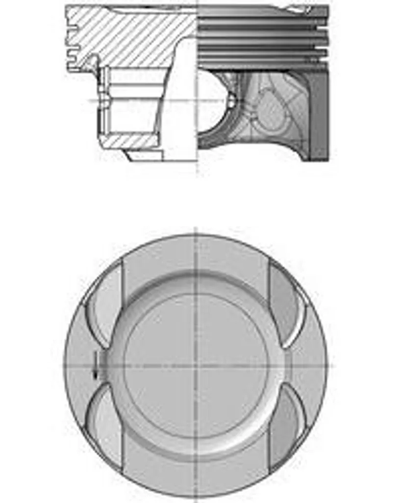 Réparer perte compression BMW : Piston 40631600 pour Série 5, 6, 7, X5