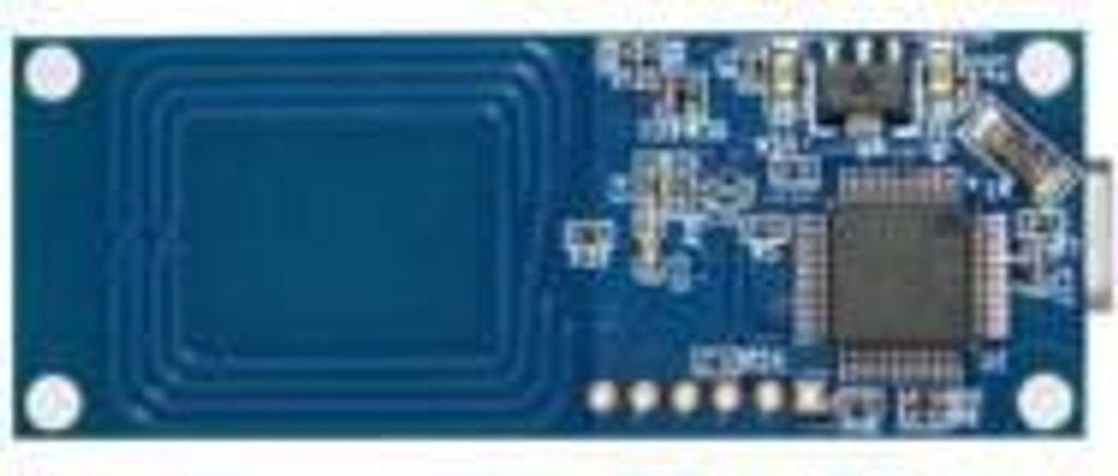 ACS ACM1252U-Z2, Niebieski, ISO 14443 ISO 18092 USB Full Zdjęcie produktu 