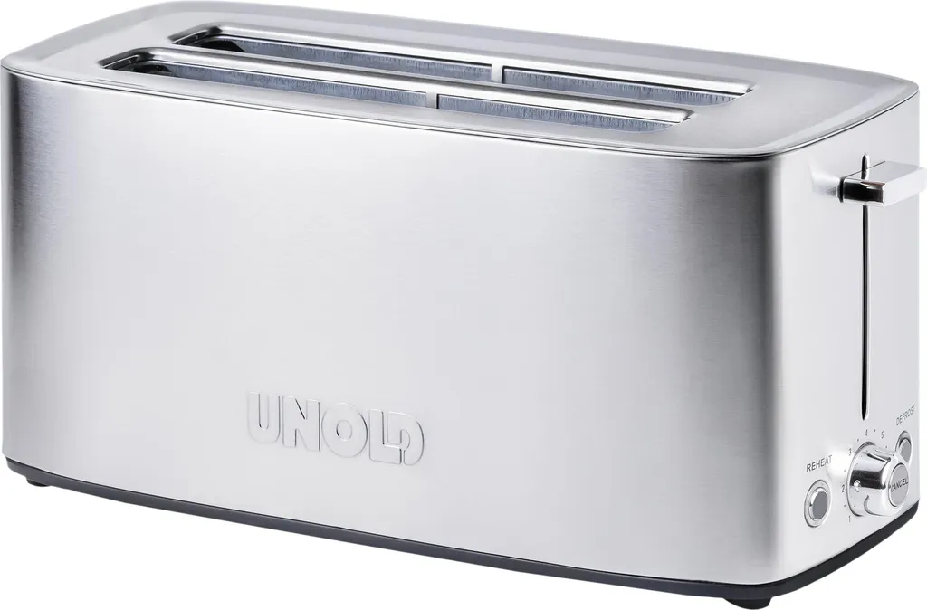 Grille-pain UNOLD 38266 Toaster Tom avec fentes larges pour tartines
