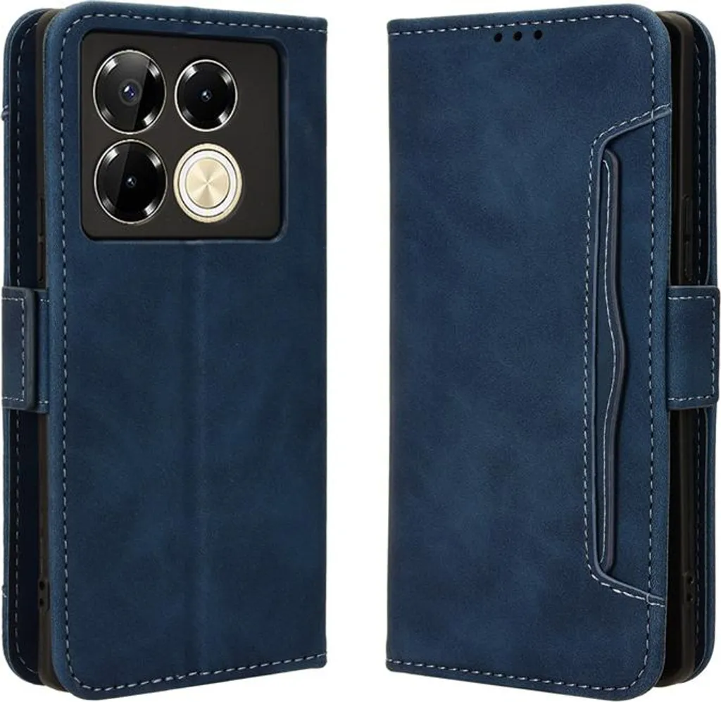 Cover Rugged Infinix Note 40 Pro 4G Blu Navy - Supporto Magnetico Pung