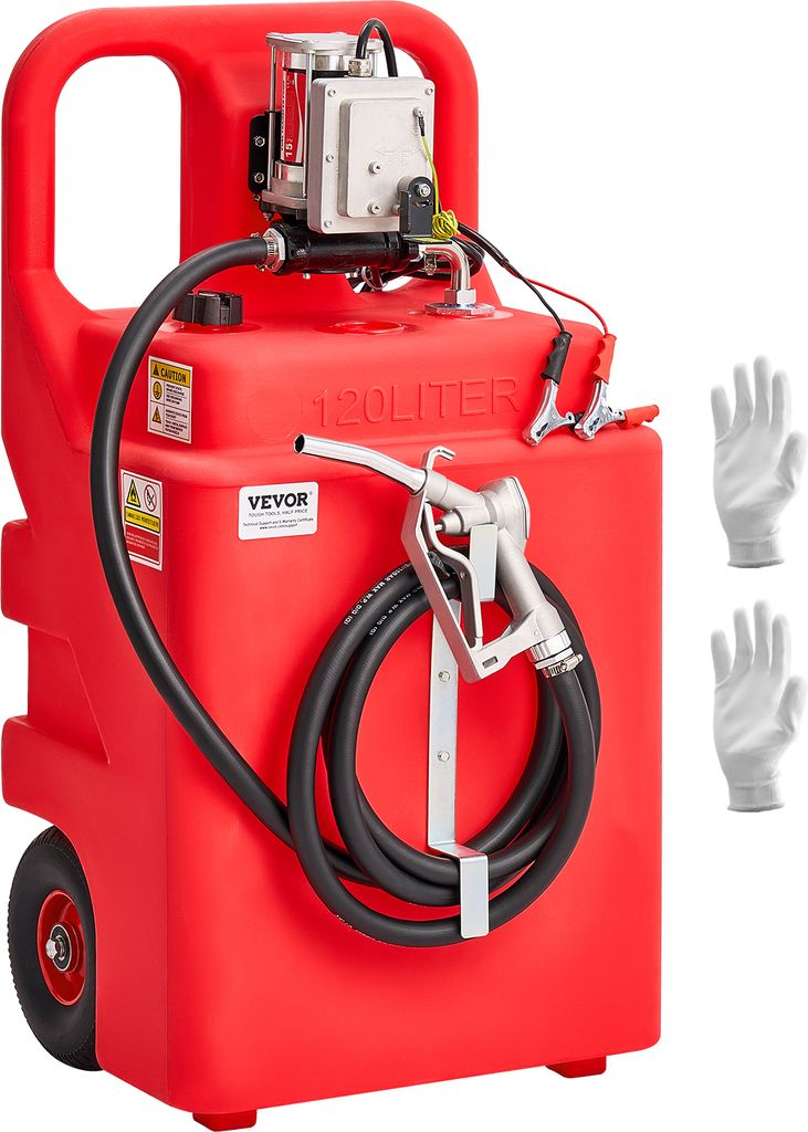 Carrello carburante VEVOR, 121 L, tanica di carburante con Immagine del prodotto 