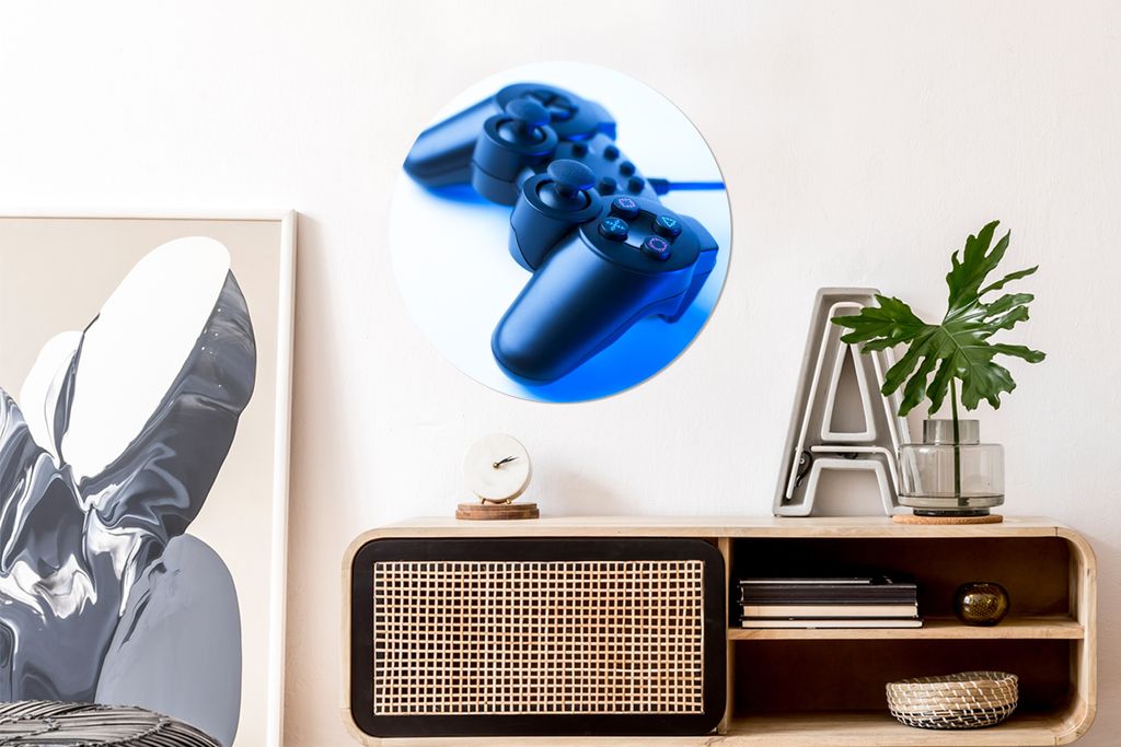 MuchoWow - Wand Kreis - Das Schlafzimmer - Die Bilder - Wandmalerei - Kunst für das Haus - das Plastik
