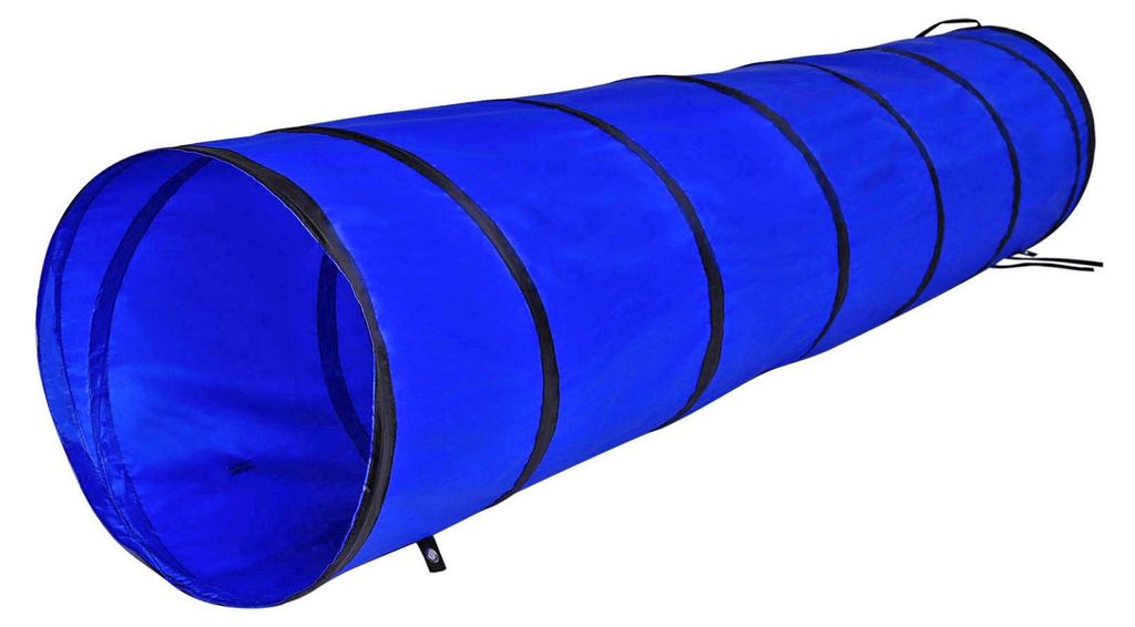 lionto Outdoor Tunnel für Hunde, 200x40 cm, faltbar, Produktbild 