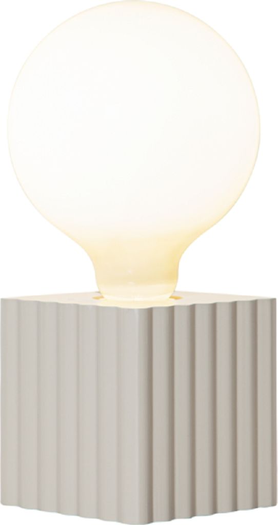STAR Trading Leuchte Box 10cm E27 mit Schalter grau Produktbild 